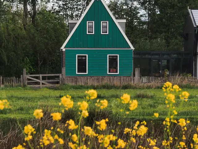 Woonboerderij aan de Kampweg 19 in Hoogland
